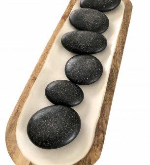 Zwarte Balancing Stones Zeep