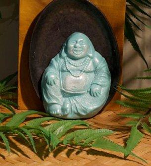 Buddha Zeep - Oud groen