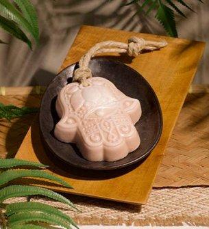 Hamsa Lotus Soap - Beige