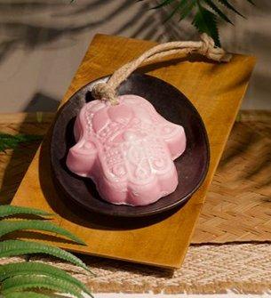 Hamsa Lotus Soap - Old Roze